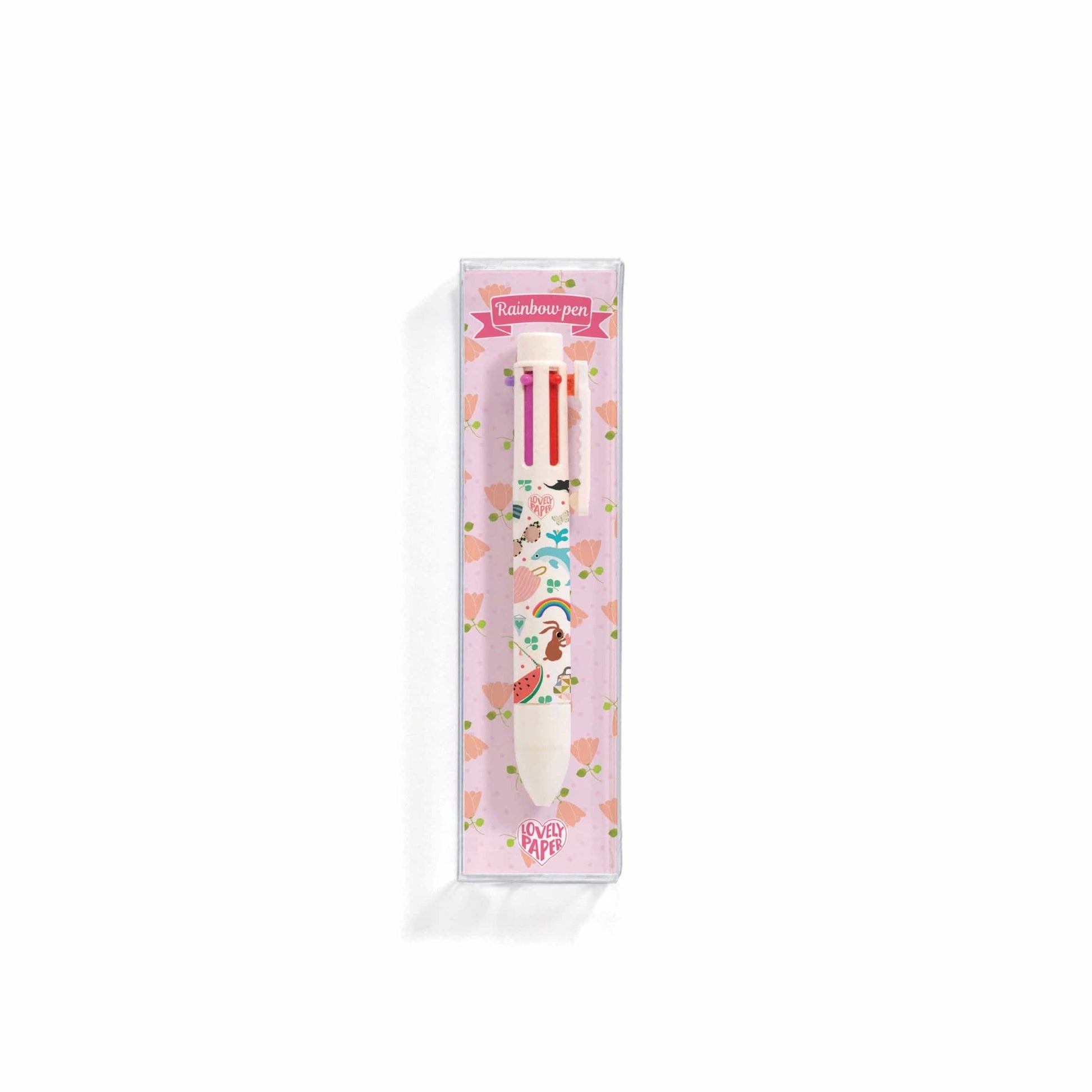 Lovely Paper Arte y Manualidades Lápiz de 6 colores Tinou Rainbow DD03762