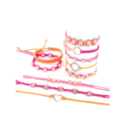 MAKE IT REAL Arte y Manualidades Pulseras de la Amistad de Macramé MIR1318