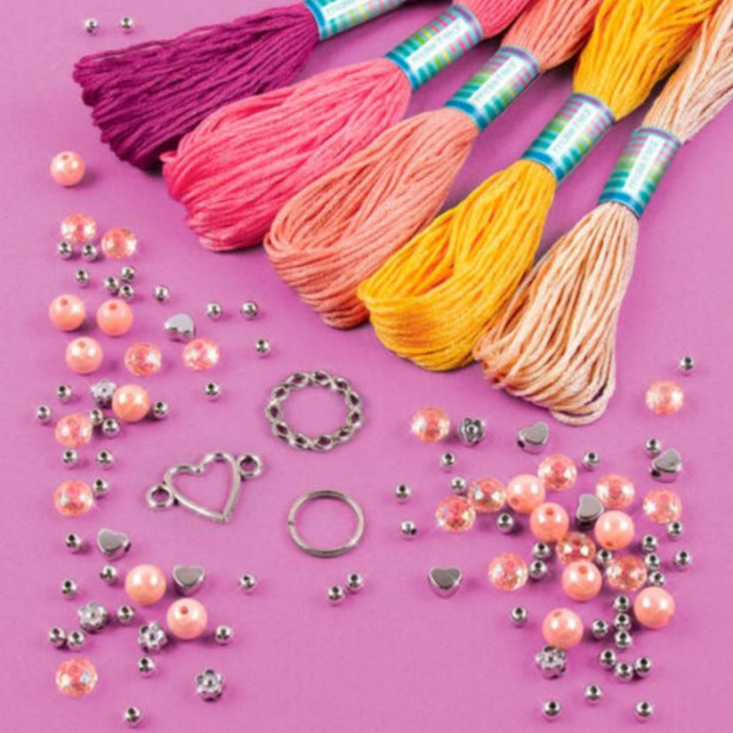 MAKE IT REAL Arte y Manualidades Pulseras de la Amistad de Macramé MIR1318