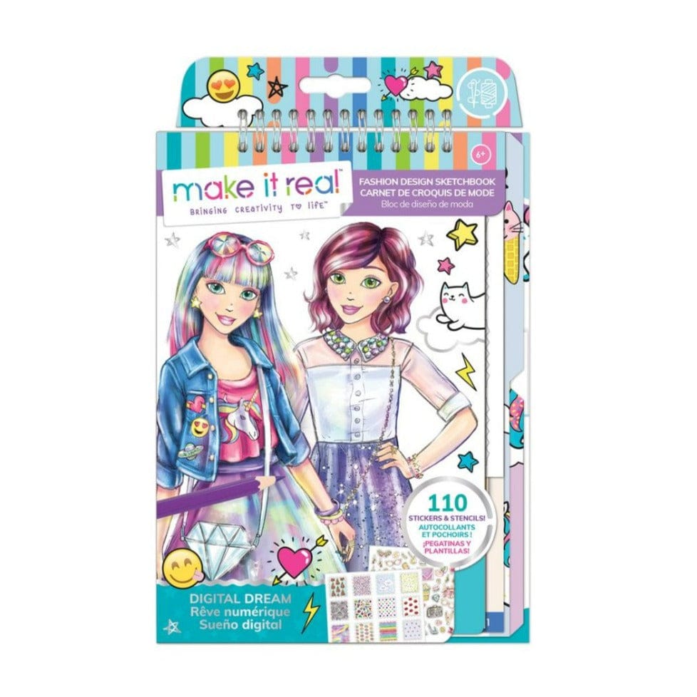 MAKE IT REAL Juegos de roles Cuaderno de Bocetos Sueño Digital MIR3203