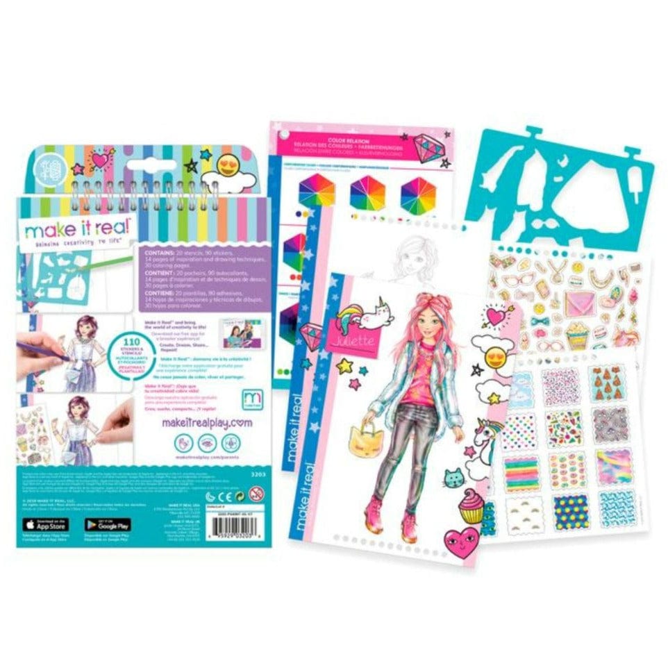 MAKE IT REAL Juegos de roles Cuaderno de Bocetos Sueño Digital MIR3203