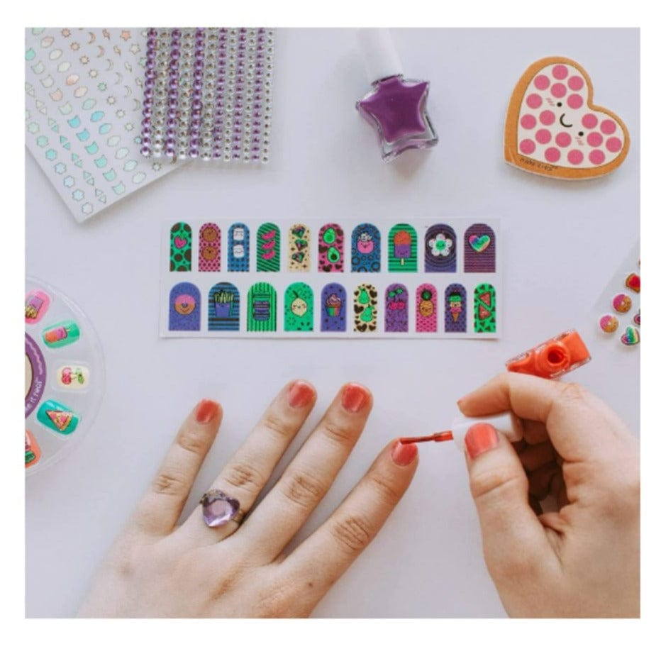 MAKE IT REAL Juegos de roles Set para Uñas con Purpurina MIR2306