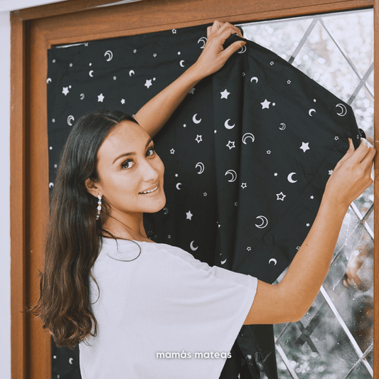 MAMAS MATEAS Accesorios bebé Cortina Blackout Portátil