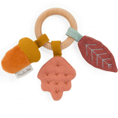 MOULIN ROTY Accesorios bebé Sonajero De Madera La Lluvia 715002