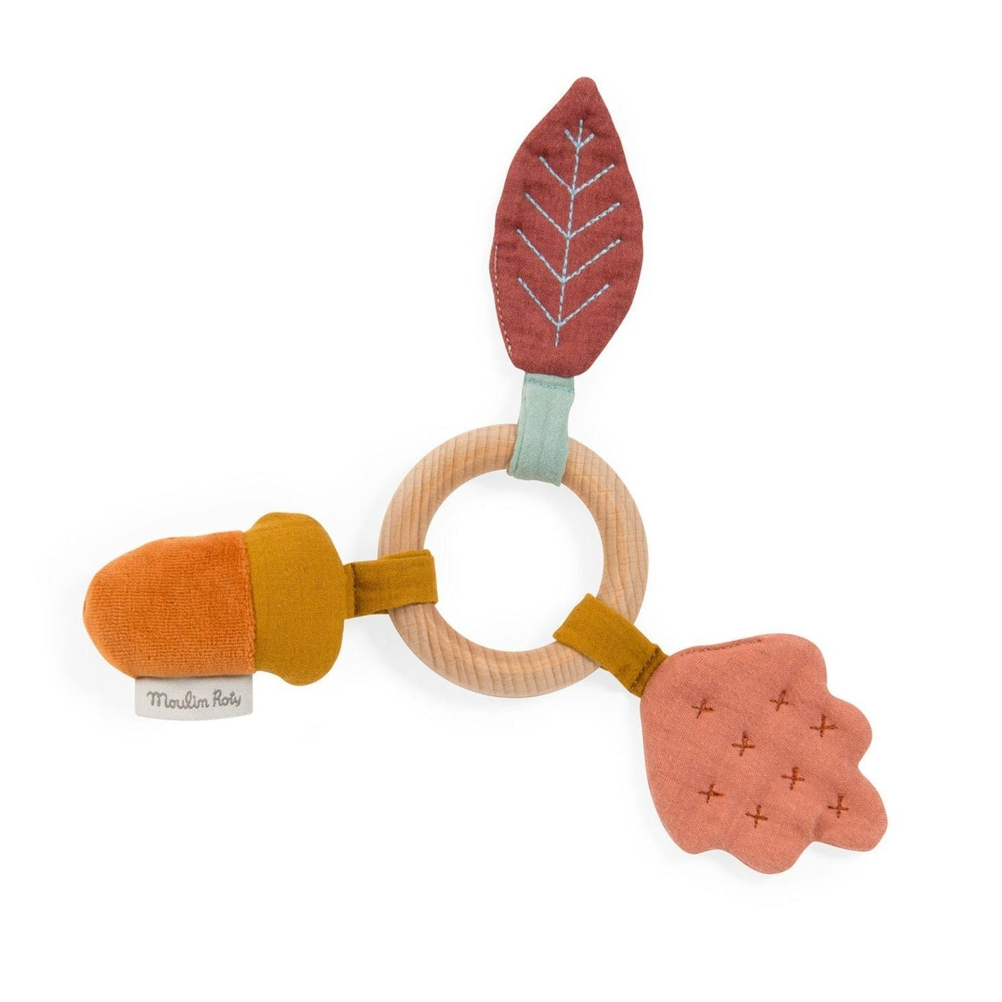 MOULIN ROTY Accesorios bebé Sonajero De Madera La Lluvia 715002