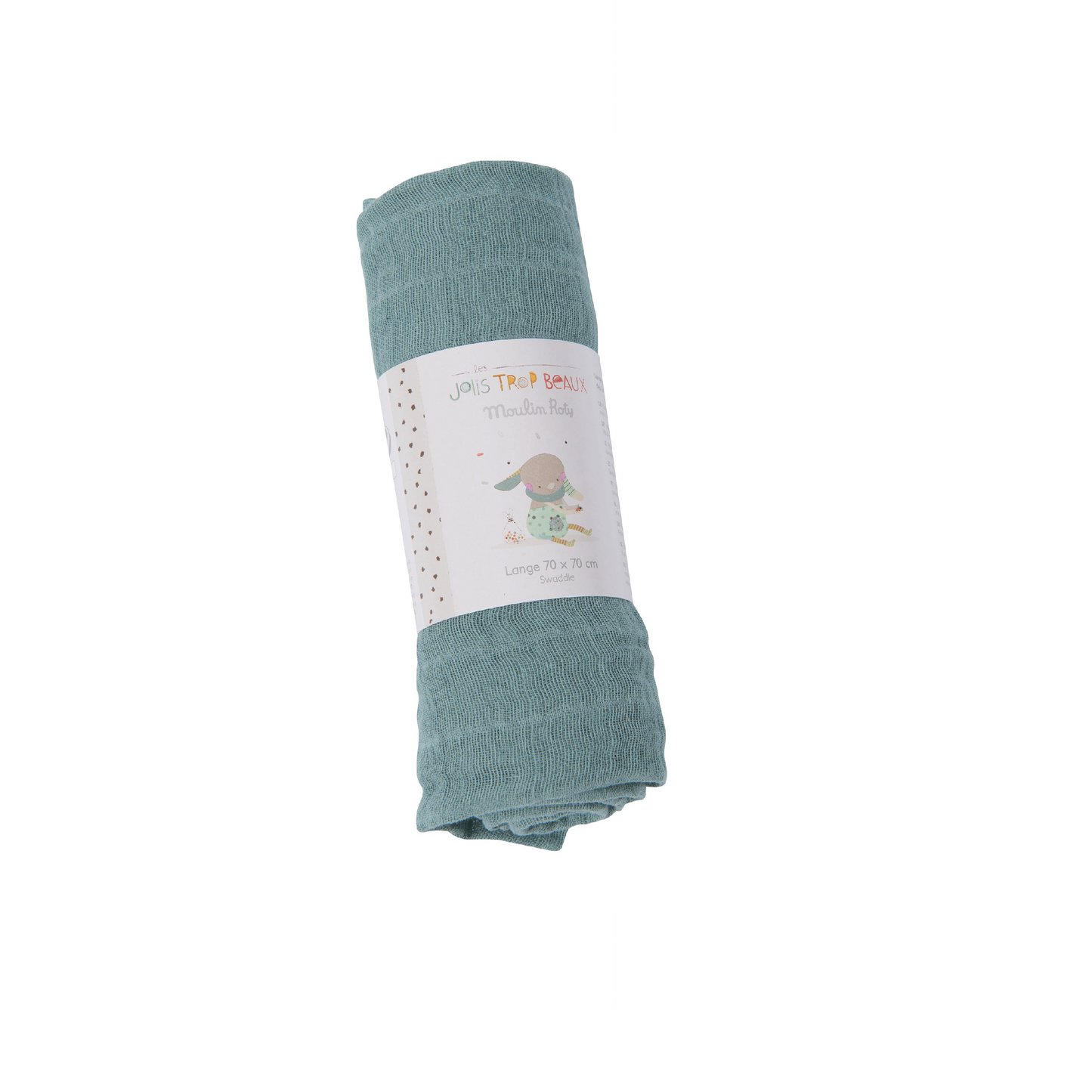 MOULIN ROTY Accesorios bebé Tuto Muselina Azul 665291
