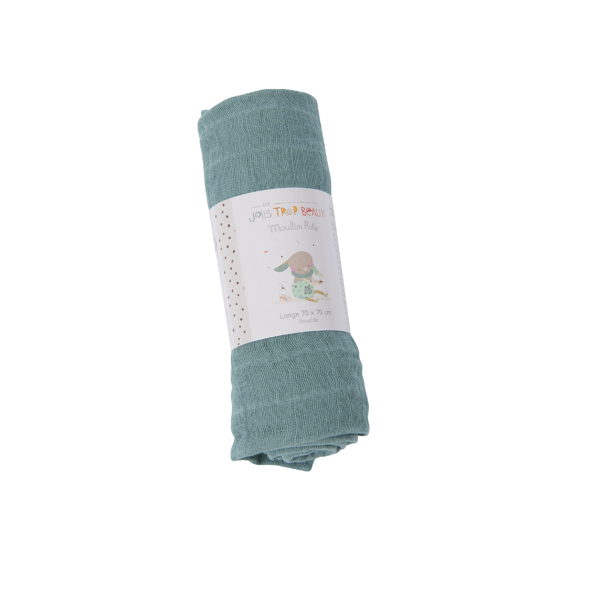 MOULIN ROTY Accesorios bebé Tuto Muselina Azul 665291
