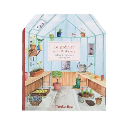 MOULIN ROTY Cuaderno De Pegatinas El Jardinero 712604
