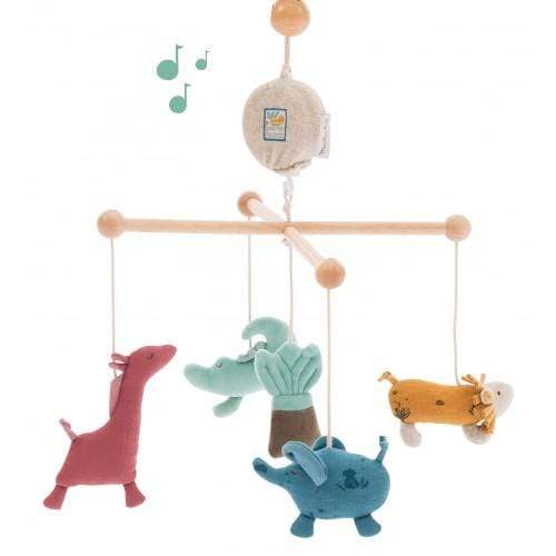 MOULIN ROTY Decoración Móvil Musical Baobab 669056