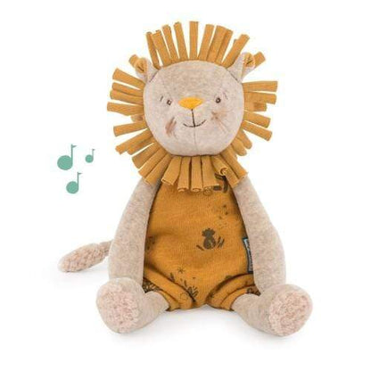 MOULIN ROTY Decoración Peluche musical León - Baobab 669041