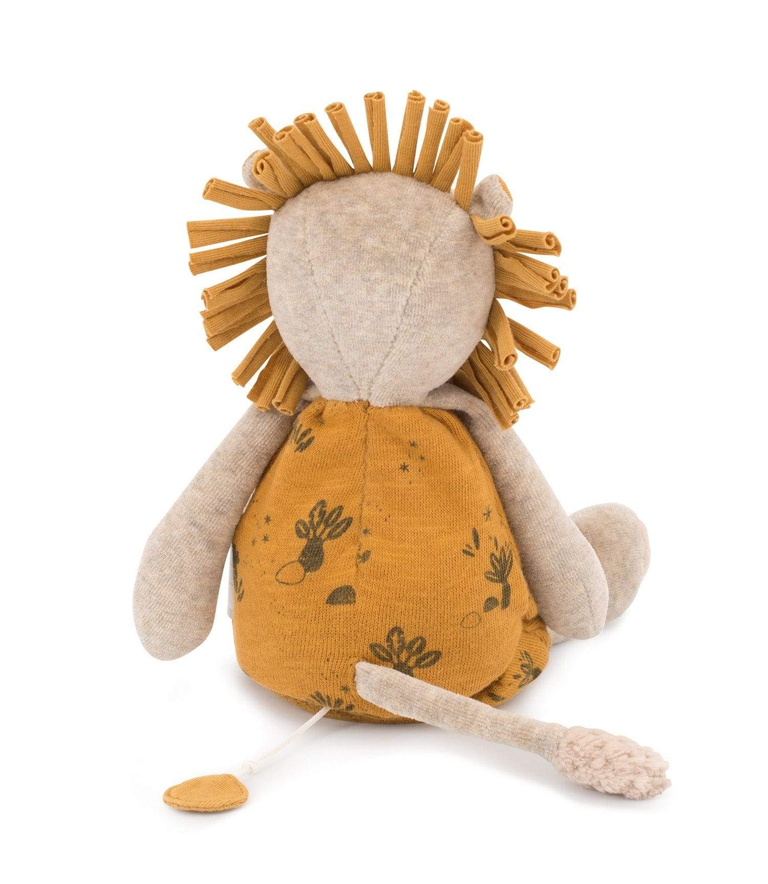 MOULIN ROTY Decoración Peluche musical León - Baobab 669041