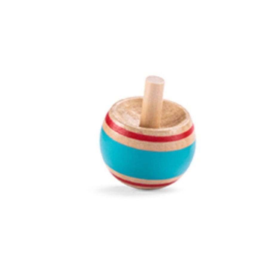 MOULIN ROTY Destreza y Habilidades Peonza de Madera Color Azul 711380