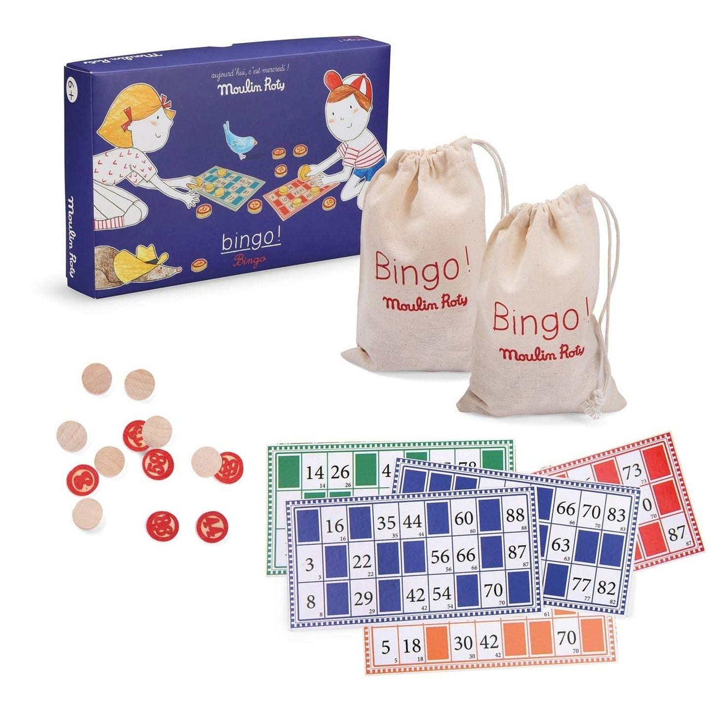 MOULIN ROTY Juegos de memoria y lógica Bingo Mercredi - Moulin Roty 713366