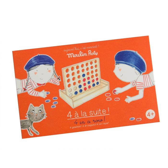 MOULIN ROTY Juegos de mesa Juego de madera 4 en raya 713150