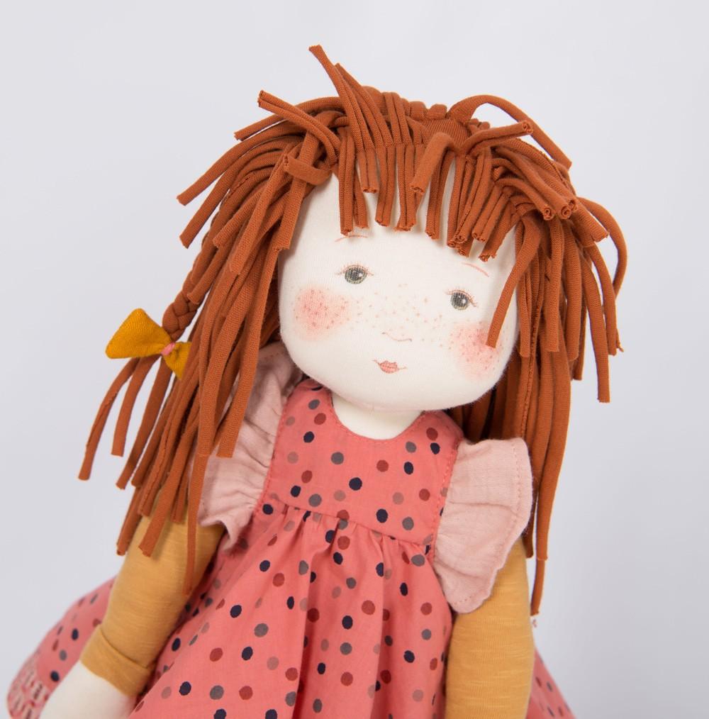 MOULIN ROTY Muñec@s Muñeca de Trapo Anemone - Les Rosalie 710523