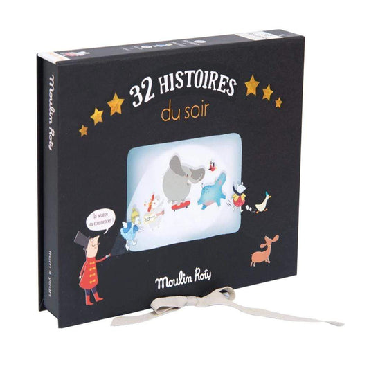 MOULIN ROTY Música y teatro +3 Set para proyectar historias Deluxe 32 Discos, Vamos al Cine 711114