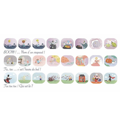 MOULIN ROTY Música y teatro Caja gris con 3 cuentos para linterna proyectora - Érase una vez 664365