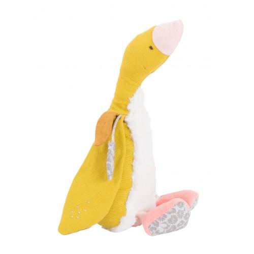 MOULIN ROTY Peluches Bambou Ganso Amarillo del Viaje de Olga 714023