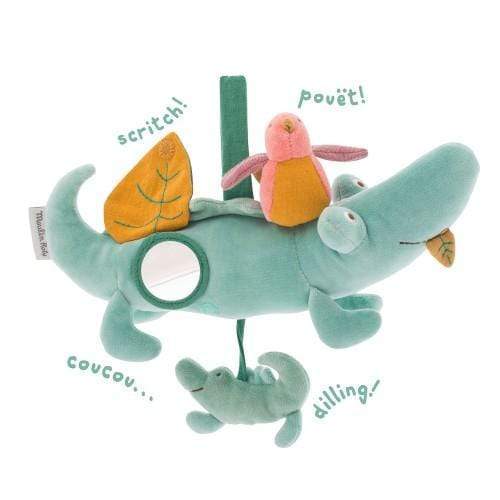MOULIN ROTY Peluches Cocodrilo de actividades - Baobab 669075