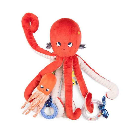 MOULIN ROTY Peluches Gran Pulpo de actividades Aventuras de Paulie 676078