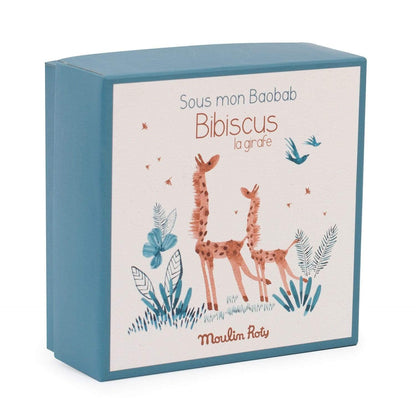 MOULIN ROTY Peluches Tuto Doudou Portachupete Jirafa - Baobab 669017