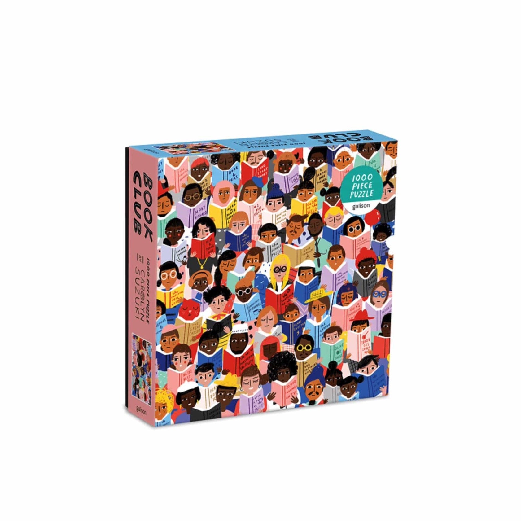 MUDPUPPY Puzzles y encajes Puzzle Club de lectura de 1000 piezas 62628