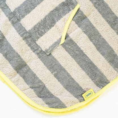 NEN Accesorios bebé Poncho Toalla Gris Talla 4-6 NEN025