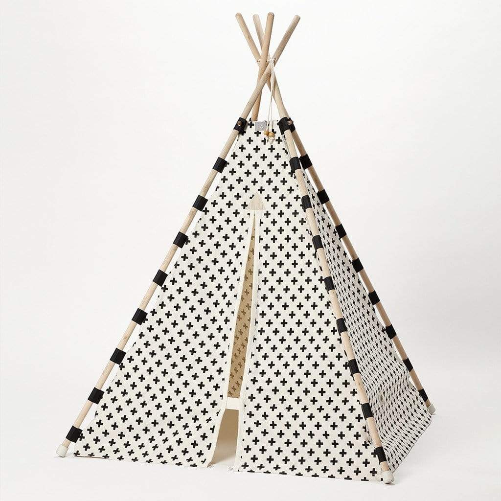 Owi Tipis Carpa Tipi Cruces Negras 1483032101383