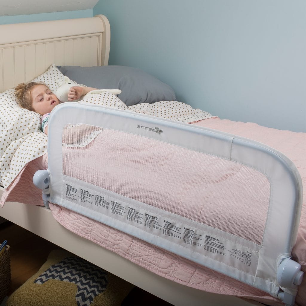 Baranda de cama simple Grow with me blanca SUMMER