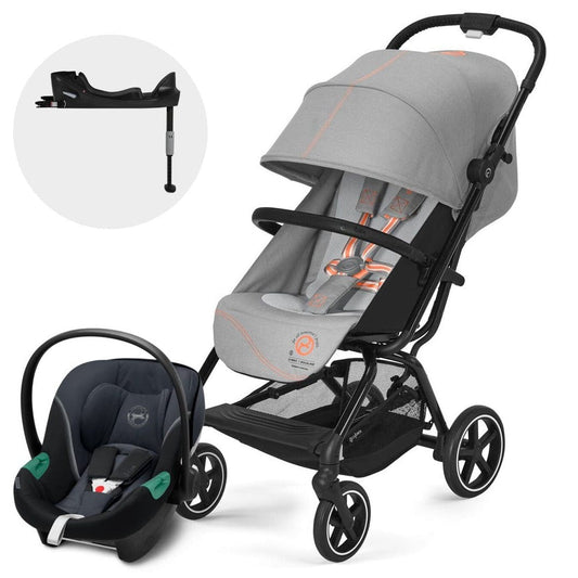Pichintun Coche Travel System Coche Eezy S Plus BLK Lava Grey +Aton B2 CBX1662077676123
