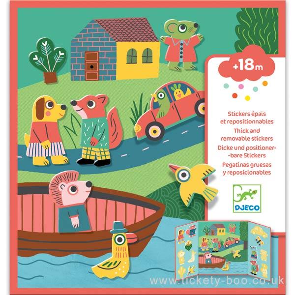 Pichintun Crea animales con pegatinas