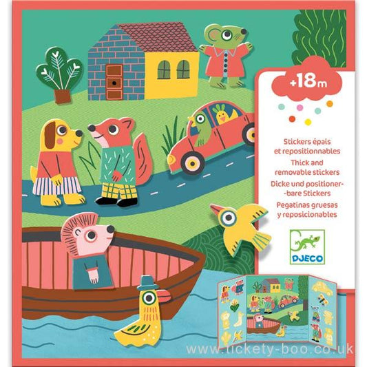 Pichintun Crea animales con pegatinas