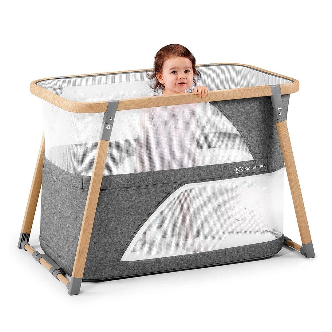 Pichintun Cuna Corral 4 En 1 Kinderkraft Grey KKLSOFIGR
