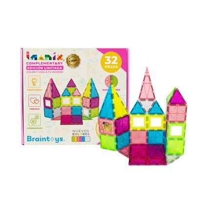 Pichintun Juego De Construcción Imanix Complementary 32 IMA-CP32