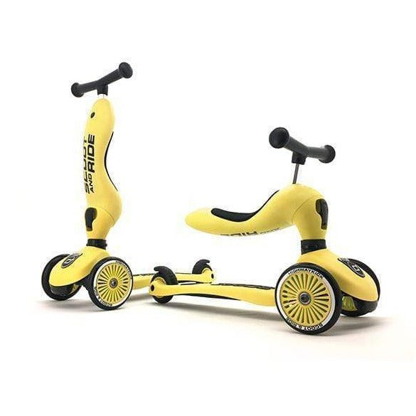 Pichintun Scooter 2 en 1 Highwaykick Lemon