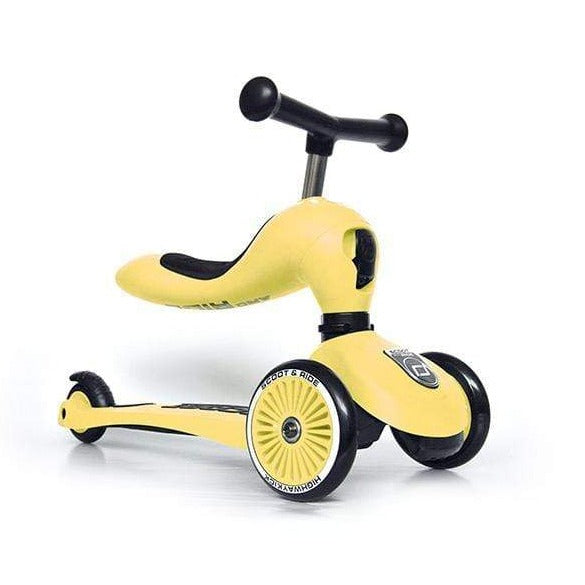 Pichintun Scooter 2 en 1 Highwaykick Lemon