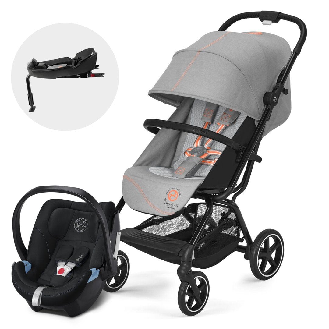 Pichintun Travel System Eezy S Plus BLK L.Grey +Aton 5 CBX1654097707538