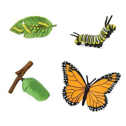 SAFARI Animales y Dinosaurios Coleccionables Ciclo de vida de una mariposa monarca SA622616