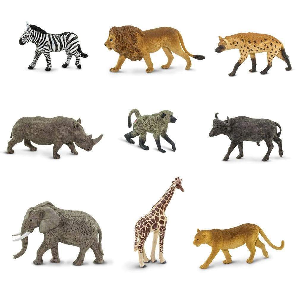 Figuras Animales Sudáfrica - - Pichintun