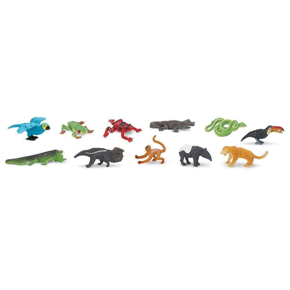 SAFARI Animales y Dinosaurios Coleccionables Figuras de Animales de Bosques Tropicales TOOB Coleccionable SA680504