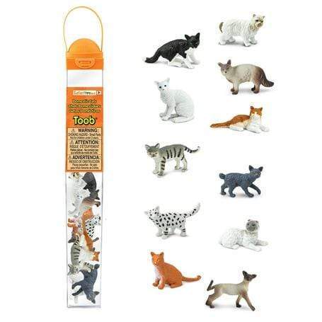 SAFARI Animales y Dinosaurios Coleccionables Figuras de Gatos Domésticos TOOB SA699204
