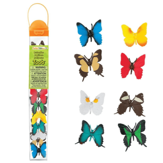 SAFARI Animales y Dinosaurios Coleccionables Figuras de Mariposas TOOB Coleccionable SA684504
