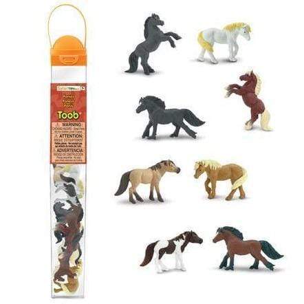 SAFARI Animales y Dinosaurios Coleccionables Figuras de Ponis TOOB SA681104