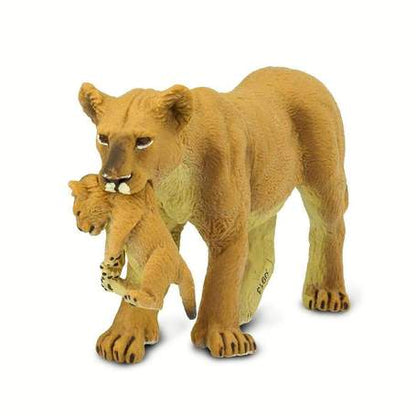 SAFARI Animales y Dinosaurios Coleccionables Leona con Cachorro Coleccionable SA225229