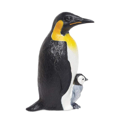 SAFARI Animales y Dinosaurios Coleccionables Pingüino Emperador con bebé Coleccionable SA267129