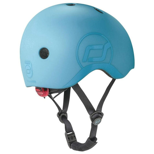 SCOOT AND RIDE Accesorios Casco Acero Con Luz Led S-M S234