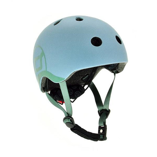 SCOOT AND RIDE Accesorios Casco Acero Con Luz Led XXS-S S213