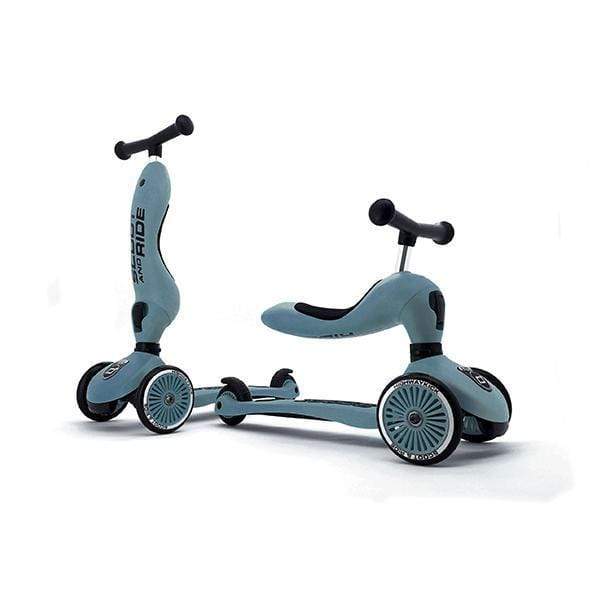 SCOOT AND RIDE Decoración Scooter 2 en 1 Highwaykick 1 Acero