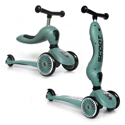 Scooter 2 en 1 HighwayKick 1 Forest - Scoot and Ride