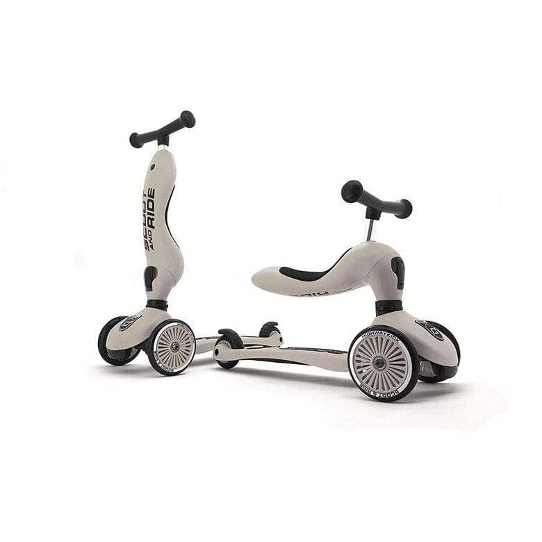 SCOOT AND RIDE Scooter Scooter 2 en 1 Highwaykick Kick 1 Ash S215